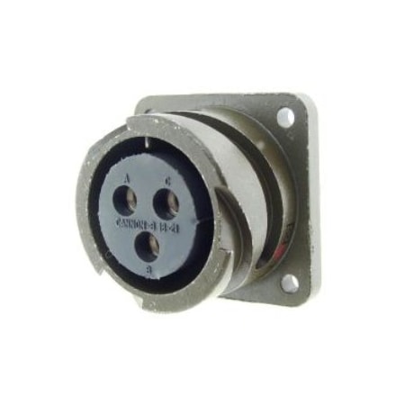 Itt Cannon CB 3C 312 SKT RECP BOX CA3102E1821SB